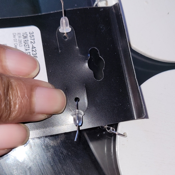 "BLM" Earrings!! Fashionable Costume jewelry! - Picture 2 of 2